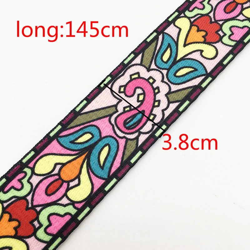 Ремешок для женской сумки через плечо регулируемый цветной ремешок-мессенджер с