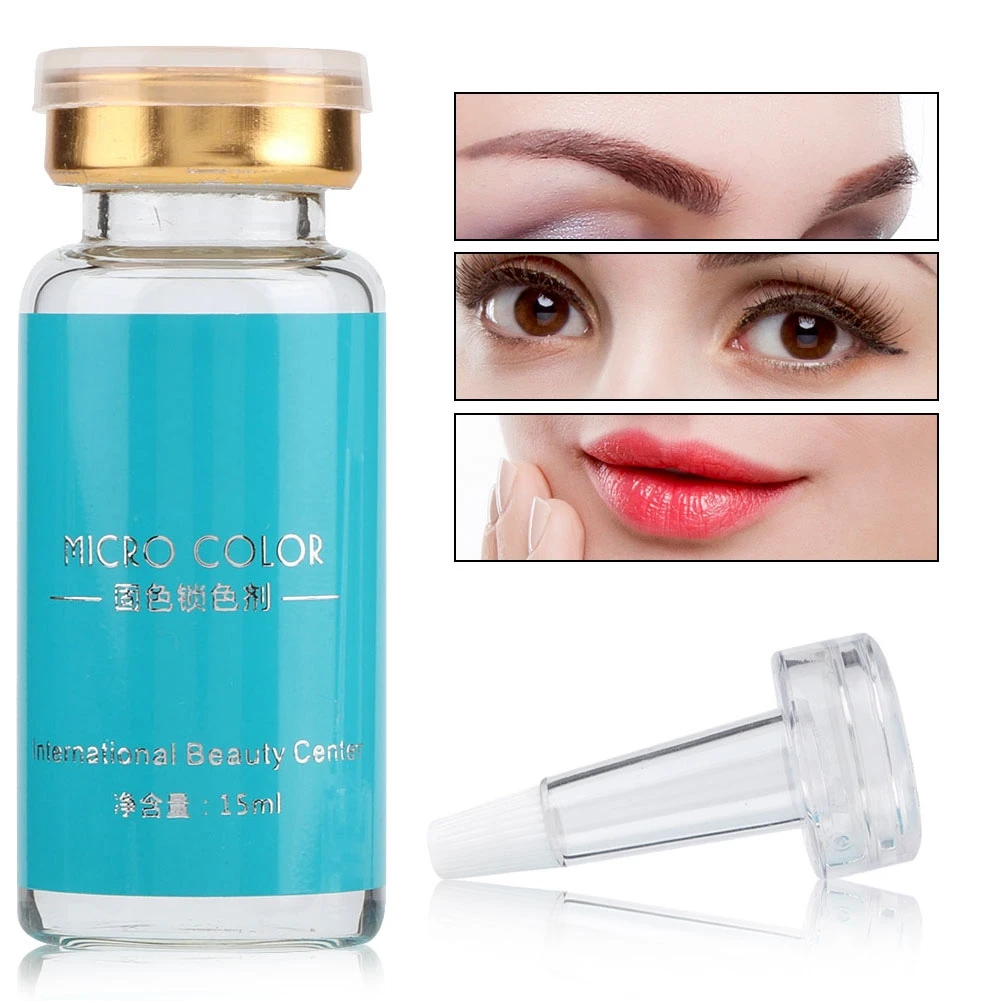 15 мл татуировки! Полупостоянная татуировки фиксирующий агент для бровей