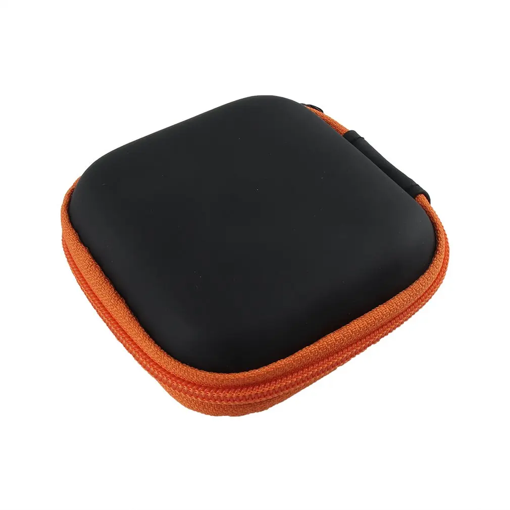 

Portable Blue Storage Box Mobile Phone Data Line Earphone Storage Bag