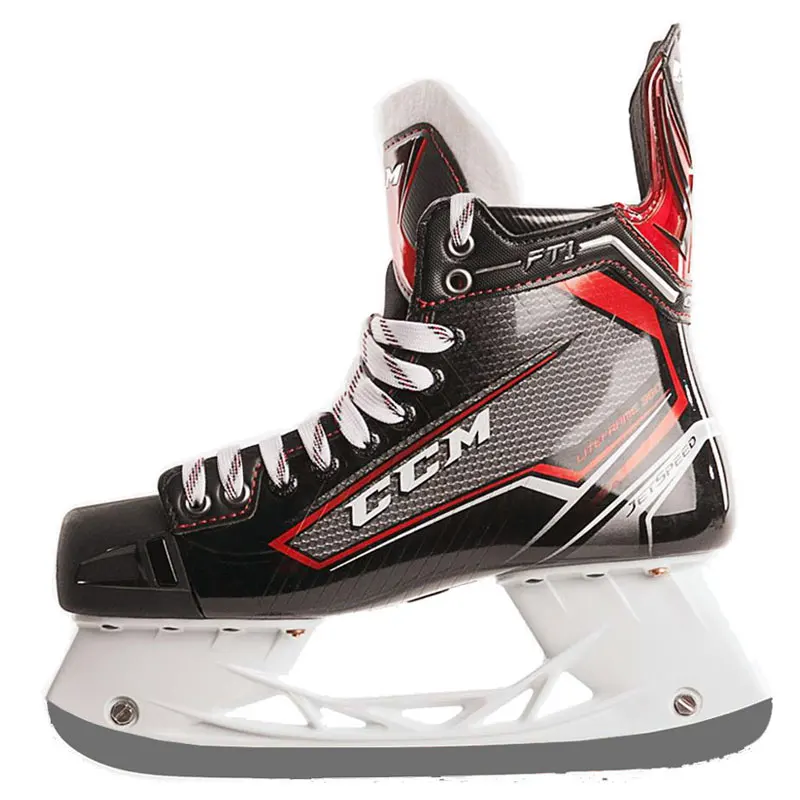 CCM JETSPEET FT1Ice хоккейная обувь тренировка игра шайба patines profesionales роликовые коньки