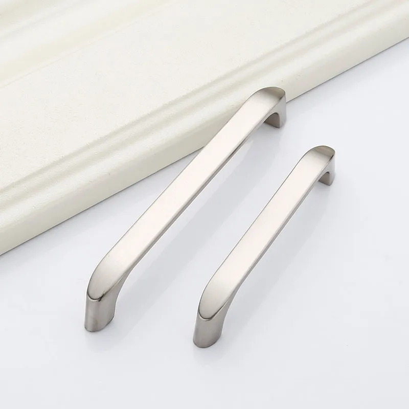 KK & FING никель матовый цинковый сплав дверные ручки для шкафов ящика кухонный шкаф