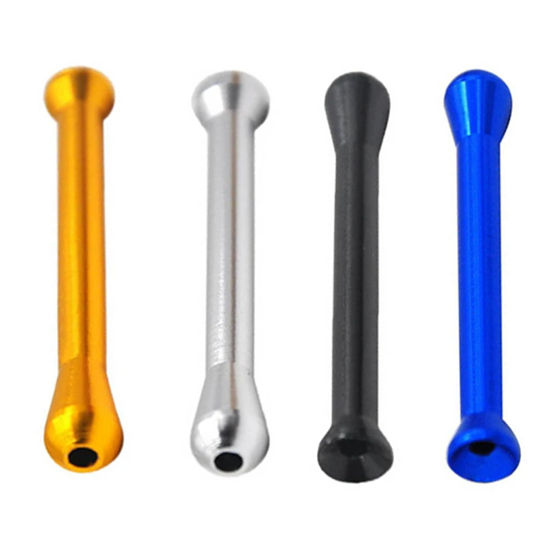 Мини табак соломы разноцветные алюминиевые сплав курительная трубка Табак Sniffer