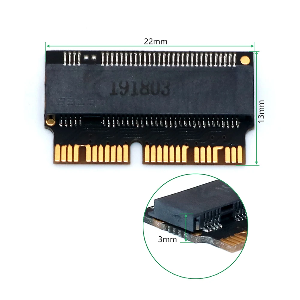 Для Macbook Air SSD адаптер для Apple карта M2 M.2 Pro Аксессуары Retina 2013 2014 2015 2016 2017 карты |