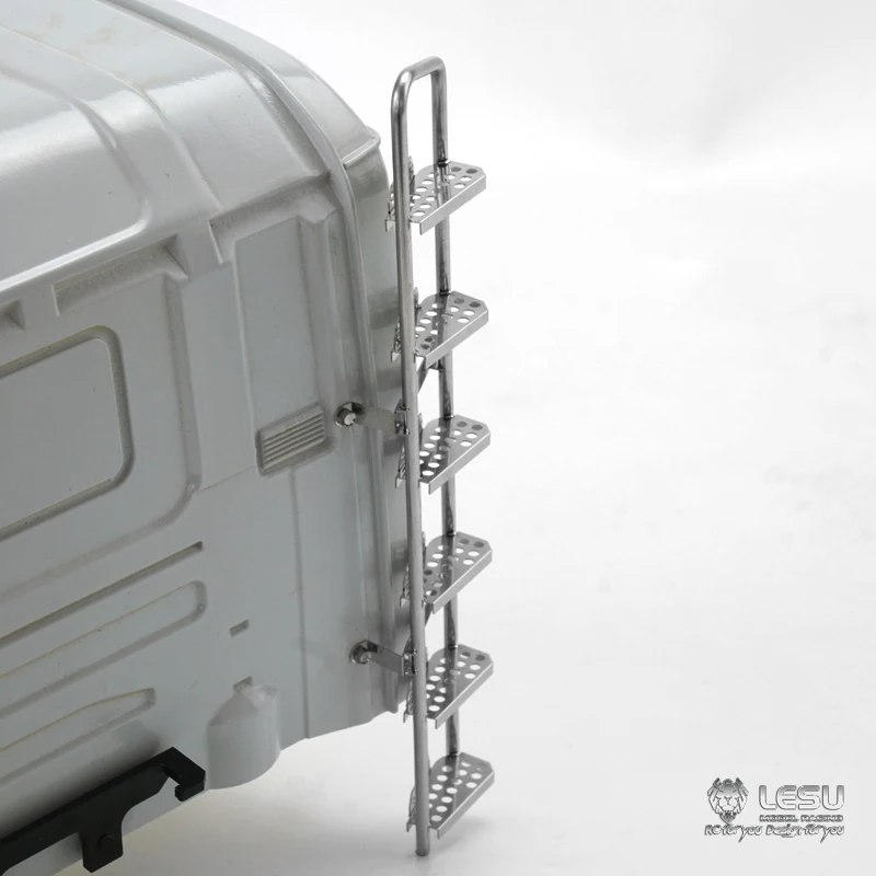 Металлическая лестница LESU для RC TAMIYA 1/14 трактор грузовик самосвал прицеп модель