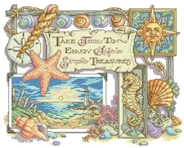 Набор для вышивки крестиком с птицами и цветами персика из хлопка вышивкой Dim 13696 |