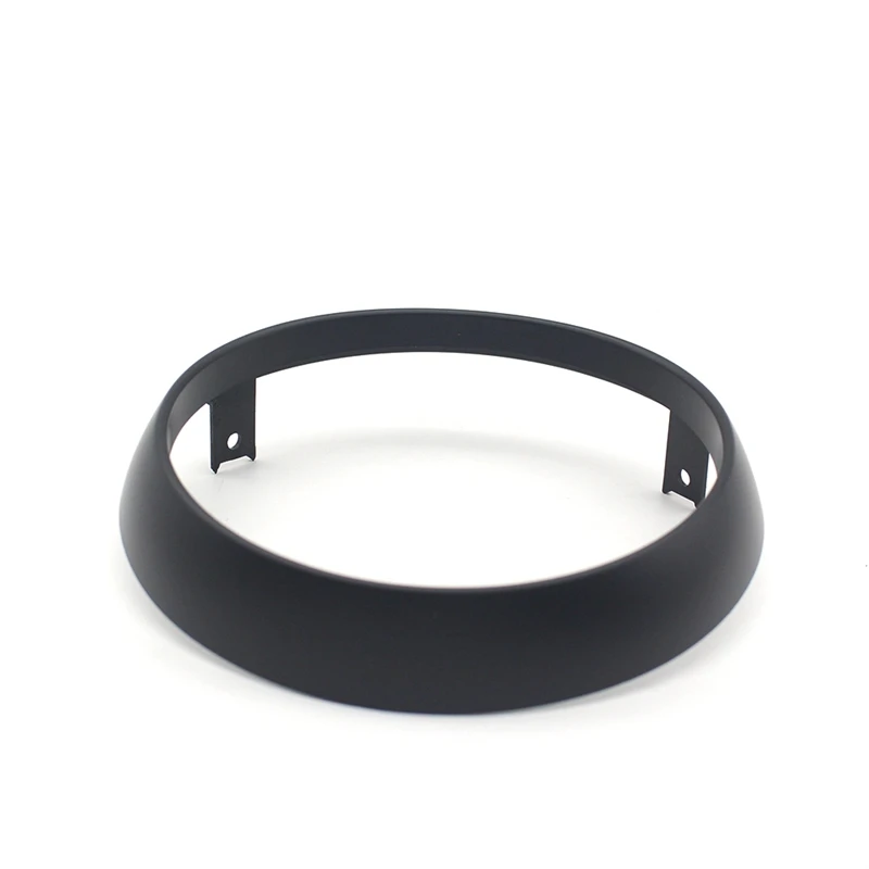 

Motorcycle Headlight Cover Trim Ring Compatible for Vespa Primavera Sprint 125 150 300(Black)