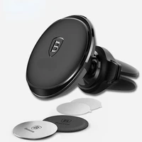 car phone holder for iphone x 8 samsung gps mobile phone 360 degree universal magnetic holder stand car air vent mount