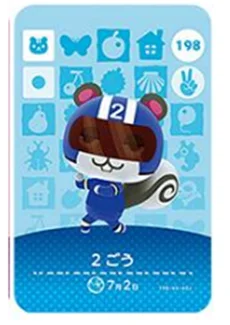 

Animal Croxxing Popularity ACNH NFC Villager Game Card Moe Tabby Agent S Lionel Amelia Ntag215 Tag NS Switch WiiU Free Shipping
