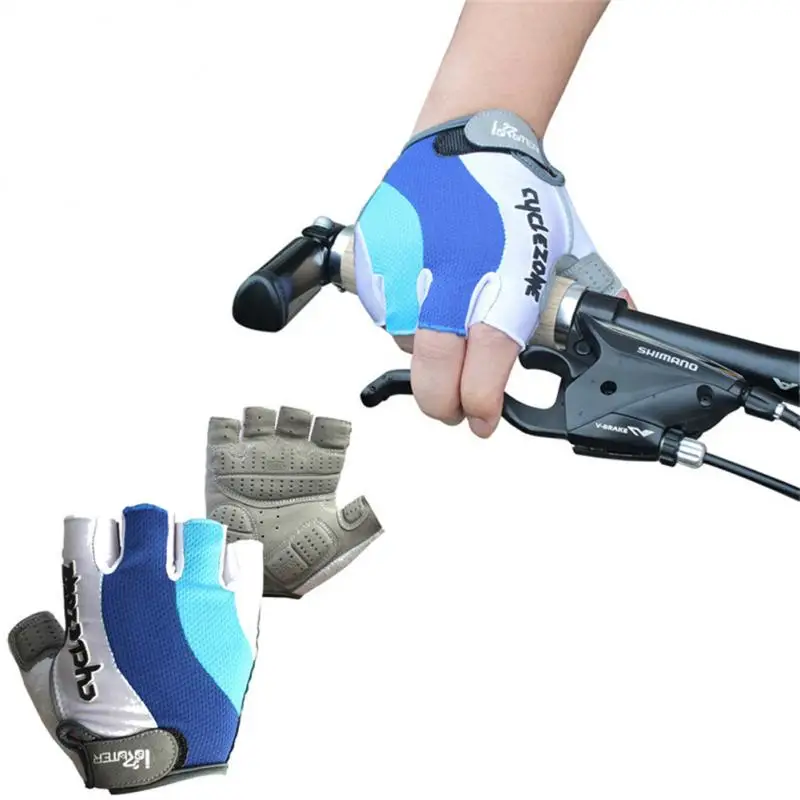 

Bicycle Gloves Half Finger Outdoor Sports Gloves For Men Women Gel Pad Breathable MTB Road Racing Riding Cycling Gloves