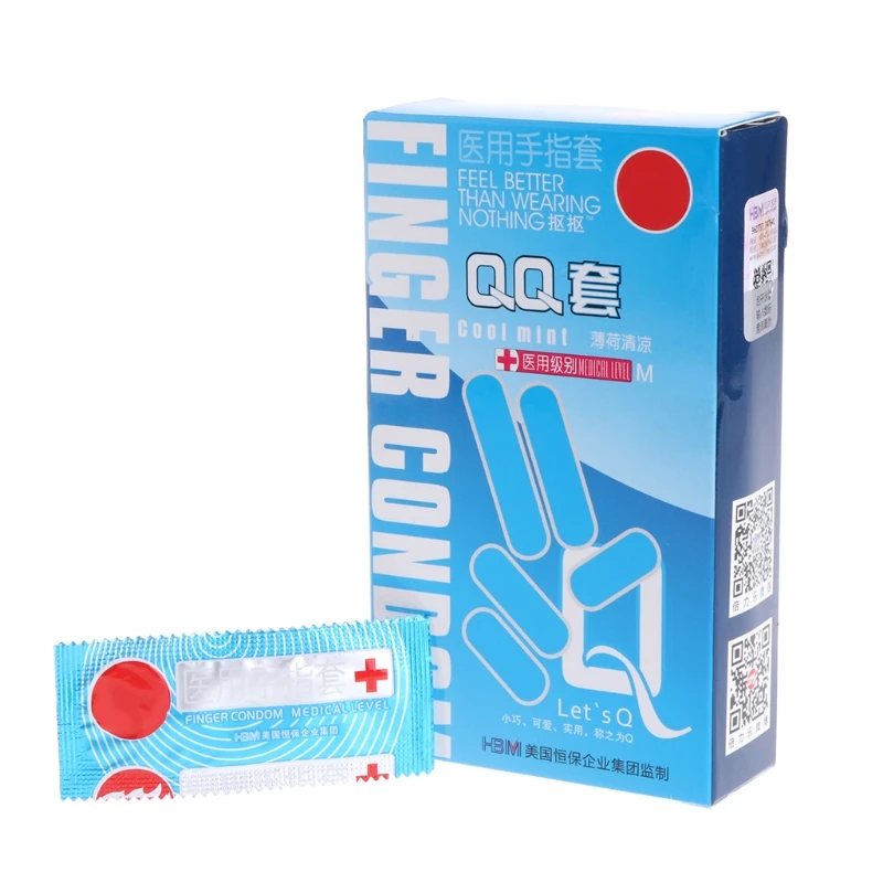 Секс товары супер тонкие презервативы 10 шт. для пальцев медицинские латексные