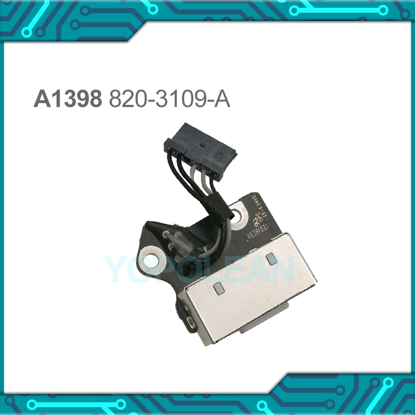 Полный тест порт зарядки для Macbook Pro Retina 15 &quotA1398 Power DC Jack 820 3109 A 2012 2013 2014 2015