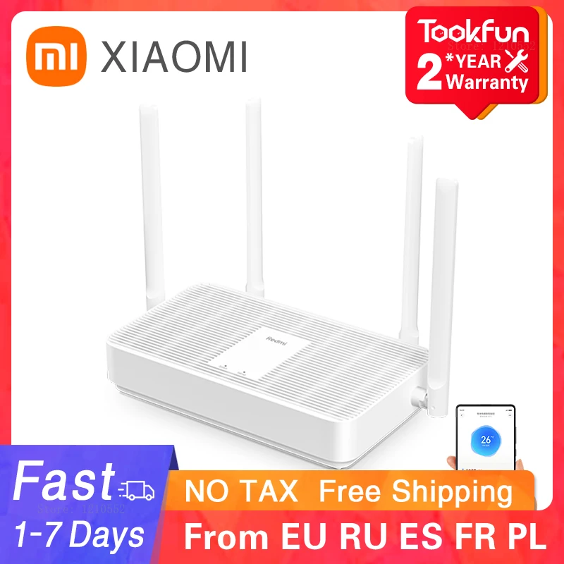 2021 Новый Xiaomi Redmi AX5 беспроводной маршрутизатор 5G Wi Fi 6 двухчастотный ячеистой сети