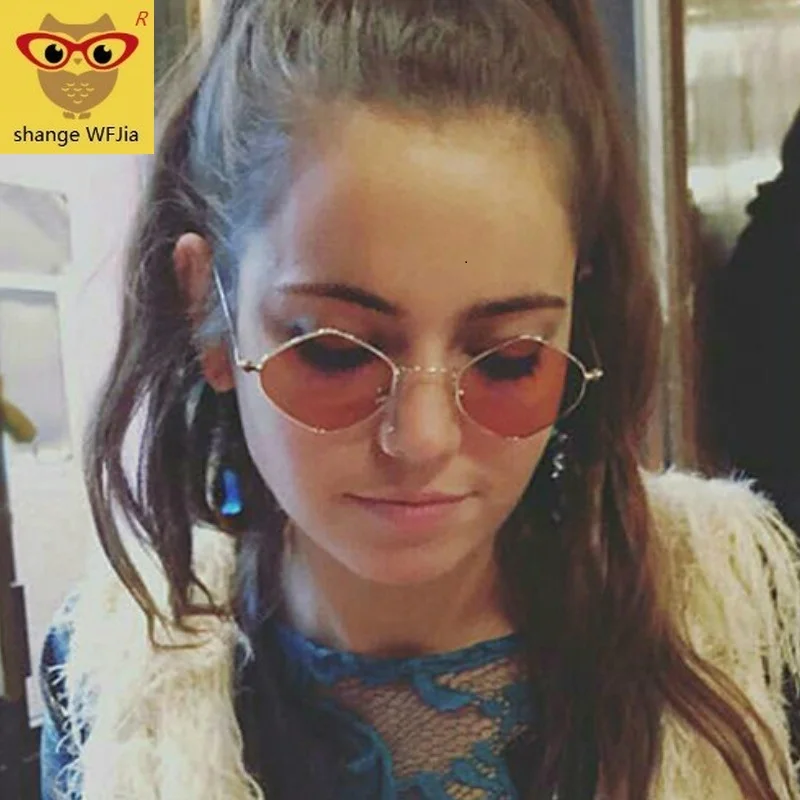 2019 Модные женские солнцезащитные очки с ромбовидной маленькой оправой Ocean