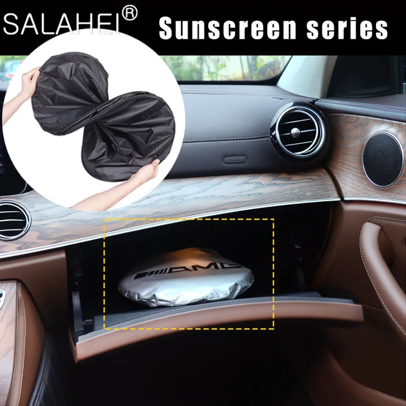 1X Car Front Window Visor Sunshade For Hyundai Elantra Accent Tucson i40 i30 i10 i20 Veloster IX35 IX20 Solaris Genesis Santafe |