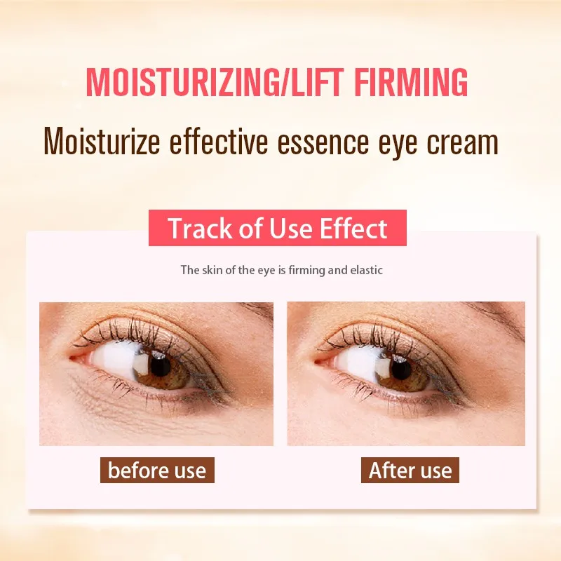 

Laikou Snail Eye Cream Essence Moisturizing Firming Anti-Aging Eye Serum Dark Circles Eye Bags Removal Eye Care 30g