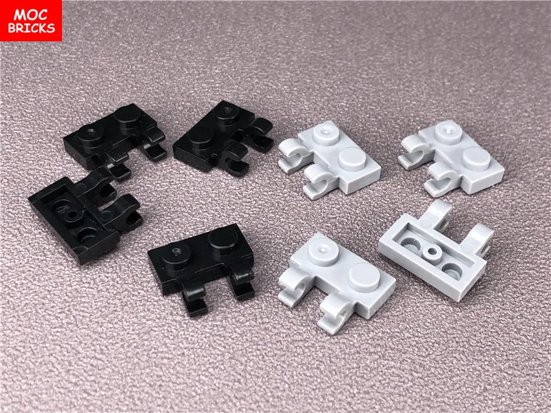 Конструктор MOC BRICKS блоки 1x2 с зажимами 60470 деталей