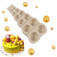 3d pearl silicone mould bead pearl mould chocolate cake sugar simple operation for cake baking accessories tools