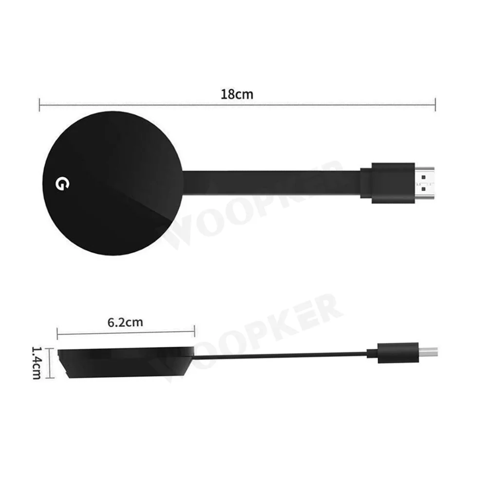 ТВ-флешка 2 4G 5G Wi-Fi G7S дисплей ресивер для Google Chromecast 3 Anycast ТВ-приемник HD Miracast IOS Android