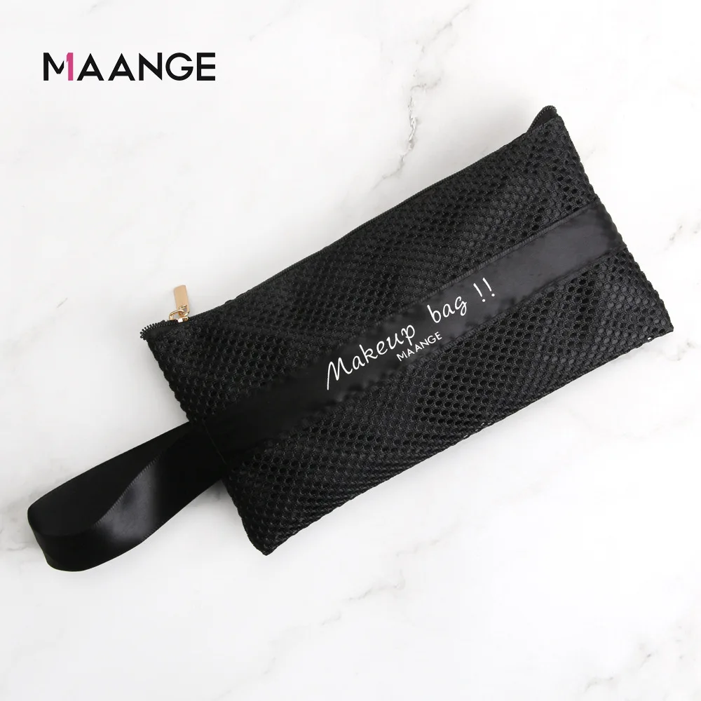 Холщовые Мешки для косметики MAANGE Портативная сумка хранения органайзер кистей