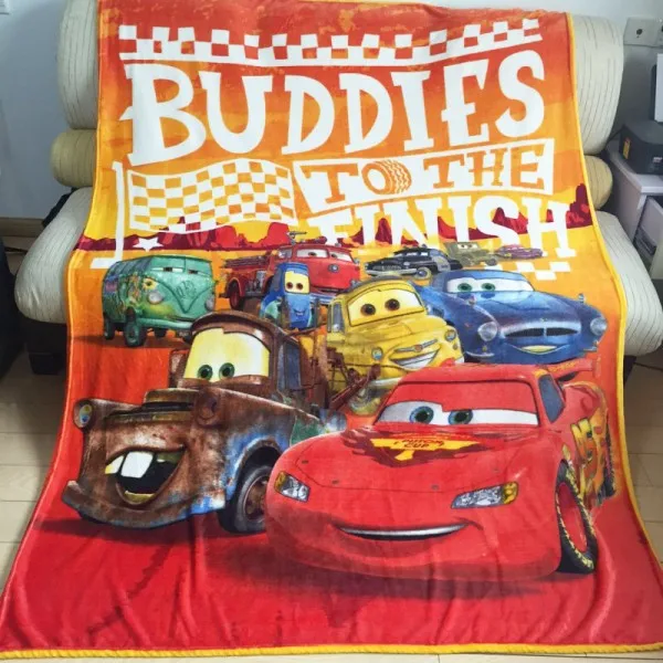 Одеяло disney Lightning Mc queen Cars, 150x200 см, детское, для мальчиков, детское, любимое, мультяшное, декор для спальни, Фланелевое, покрывало для кровати, s