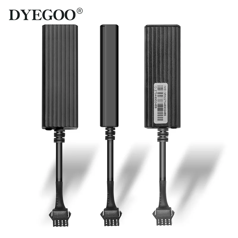 DYEGOO T3 Vehicle Car Motorcycle E-Bike GPS Tracker 9V-100V Wide Voltage Oil Cut Anti-Theft Alarm  Lifetime Free Android IOS APP