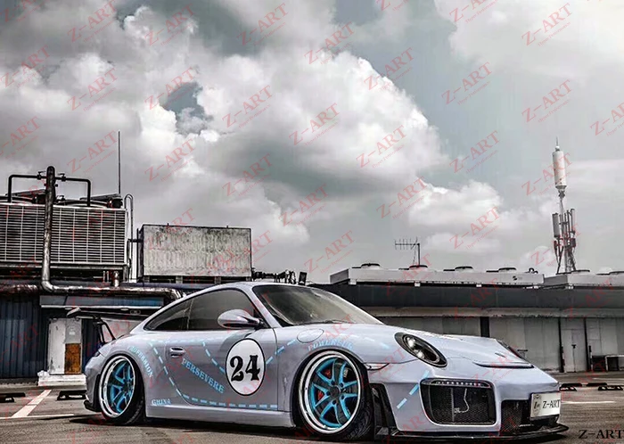 Z-ART 911 GT 2 RS обвес для Porsche 911 2005-2011 тюнинг обвес комплект для 997 911 Дооснащение обвес автомобиля Стайлинг обвес
