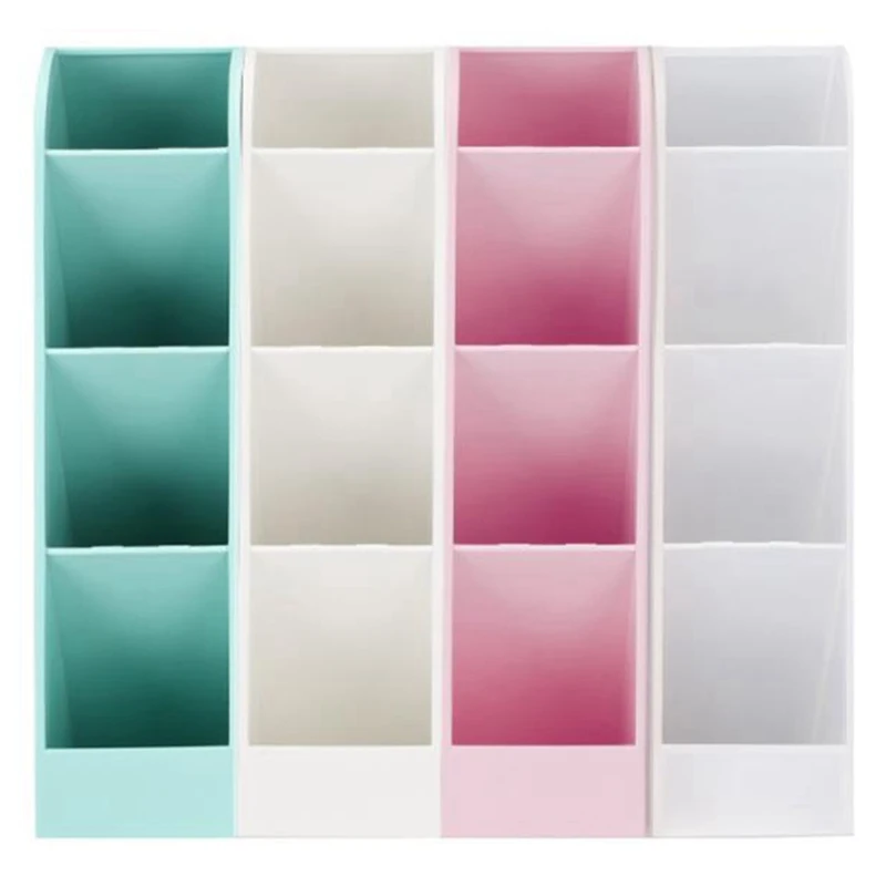 

Plastic Oblique Insert Pen Holder Large Creative Pen Holder Desktop Storage Pencil Holder Multifunctional Pen Holder