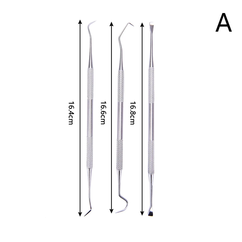

1set Stainless Steel Double Ended Pick Set Gun Cleaning Kit Solid Tool Length Tactical Hunting Accessories