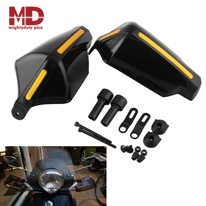 1 пара 7/8 дюймов руль перекладина для протектор велосипед щетка защита от ветра