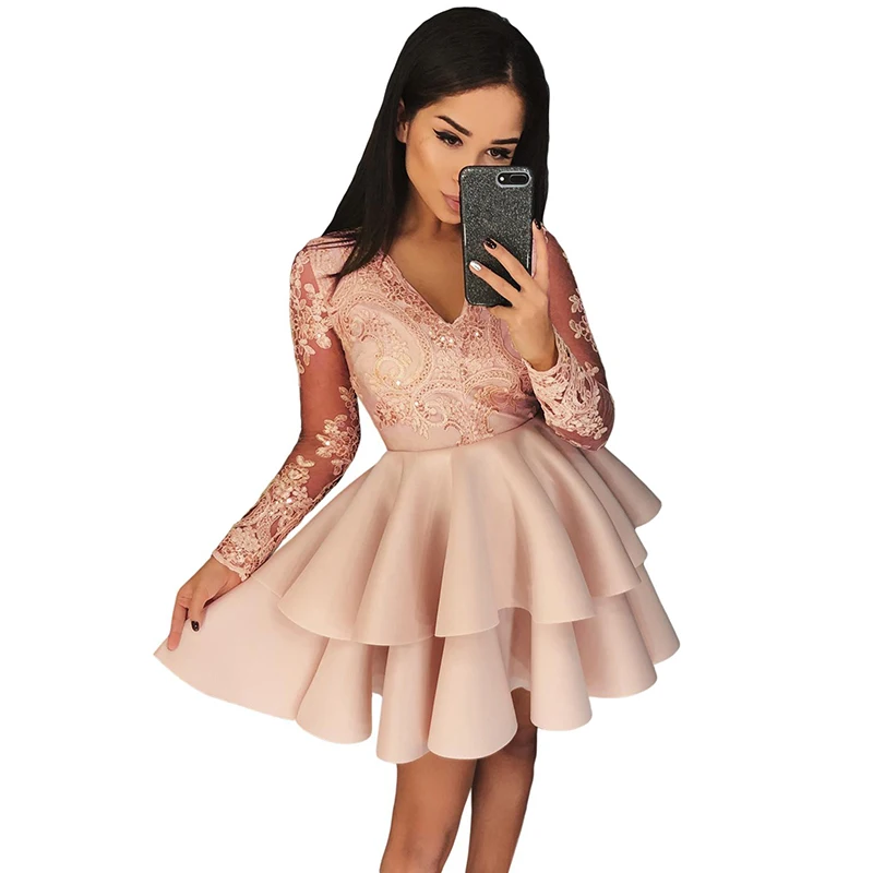 Красный/черный абрикосовый Сетчатая ткань с блестками многослойное кружевное