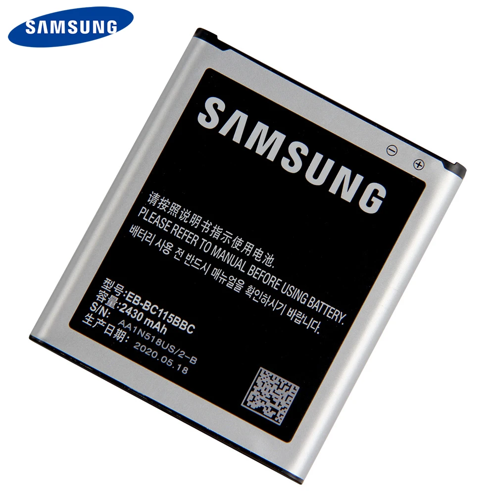 Original Samsung Battery EB-BC115BBC For GALAXY K Zoom SM-C1116 C1158 C1115 EB-BC115BBE Genuine With NFC 2430mAh | Мобильные