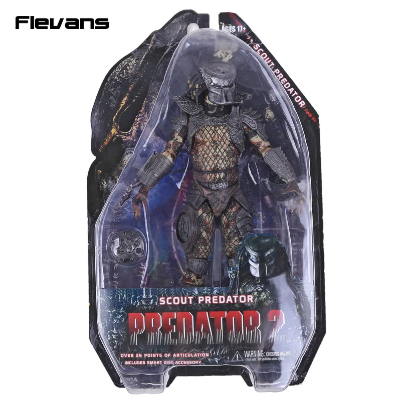 NECA Хищник 2 произошла потеря/Скаут/воина хищник ПВХ движущаяся фигурка