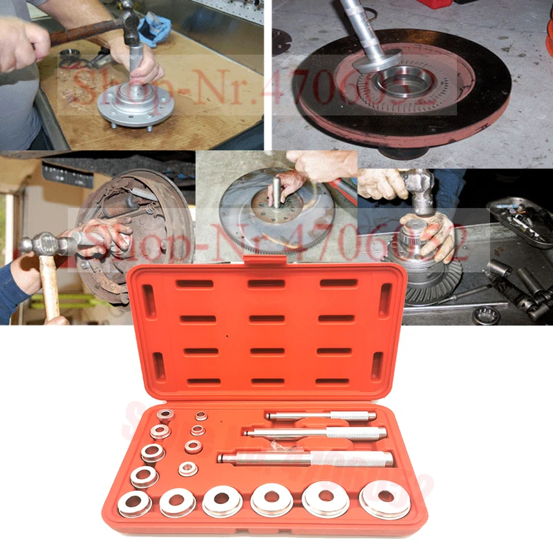 17 шт. автомобильный подшипник гонки уплотнение драйверы инструмент для удаления