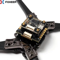 foxeer f722 v2 pro mini micro usb flight controller w 45a 60a 65a blheli32 4in1 brushless esc dshot1200 for rc fpv racing drone