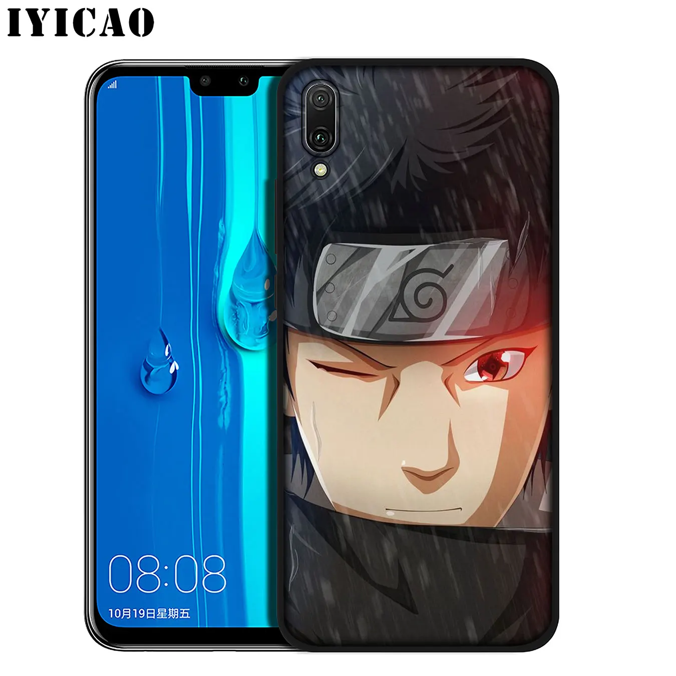 IYICAO NARUTO Hatake Kakashi COOL Soft Silicone Phone Case for Huawei Mate 30 20 10 Pro Black Nova 5i 4 3 3i 2i 2 Lite |