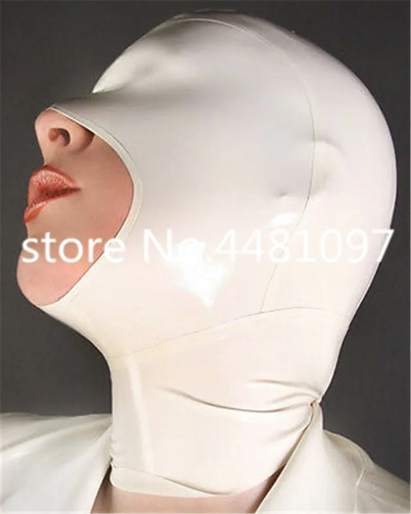 

Sexy Latex Mask Rubber Hood for Party Wear Catsuit Uniqu unisex fetish cosplay mask sexy michael myers mask custom made
