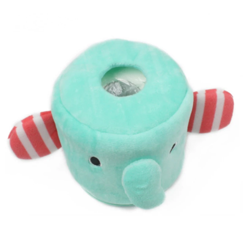 Зеленая искусственная Обложка милая коробка для хранения бумажных полотенец