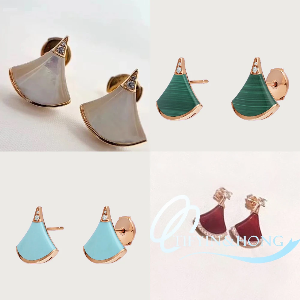 

2021 trend luxury brands bul sector zirconia earrings men wedding womens hoop earring