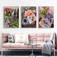 diy spring flower full square drill diamond painting colorful handmade cross stitch embroidery mosaic home room wall decor