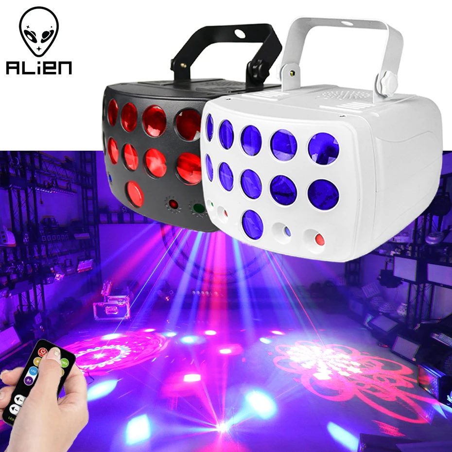 ALIEN RGBW LED Beam 96 узоров RGB лазерный проектор диско DJ Spot сценическое освещение