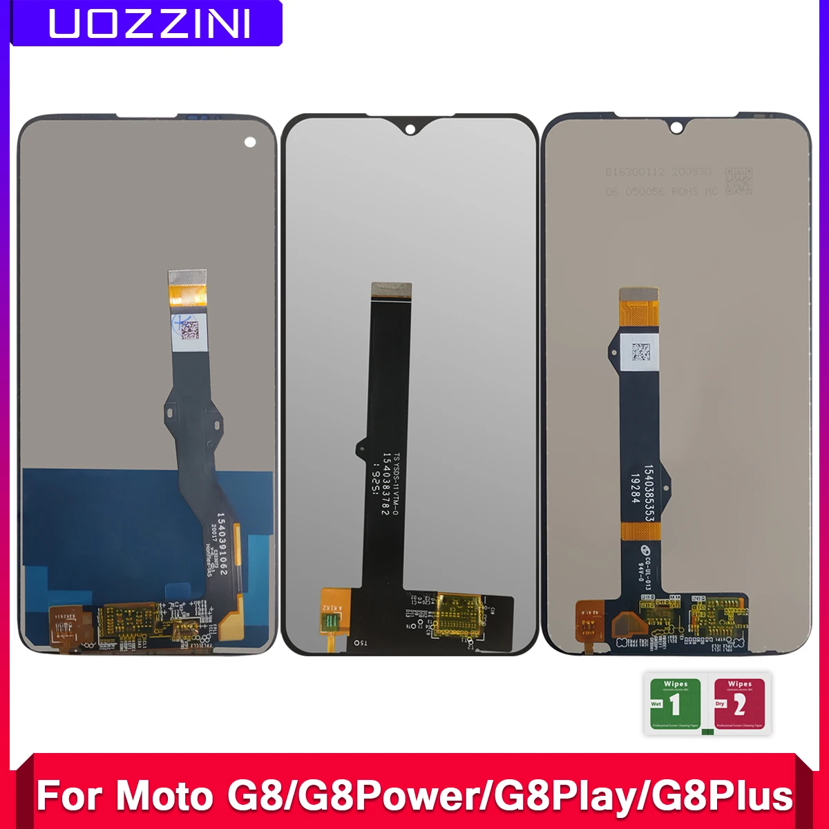 Оригинальный Новый ЖК-дисплей для Motorola Moto G8 XT2045-1/G8 Power XT2041-1/G8 Play XT2015/G8 Plus XT2019 с
