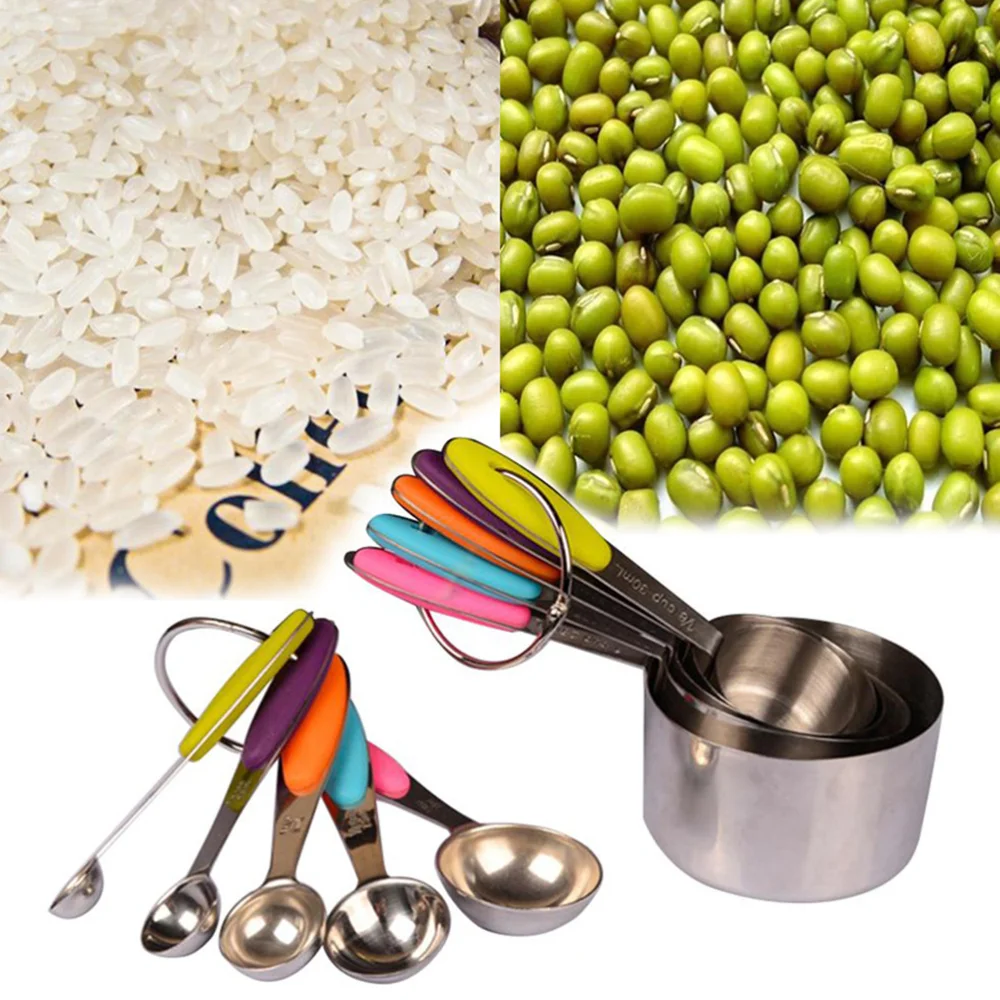 

11pcs Stainless Steel Measuring Cup Lemon Grater (Assorted Color)