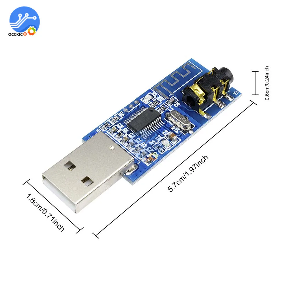 Bluetooth 4,0 аудио приемник беспроводной модуль USB аудио усилитель доска с функцией декодирования DIY для голосового плеера динамик