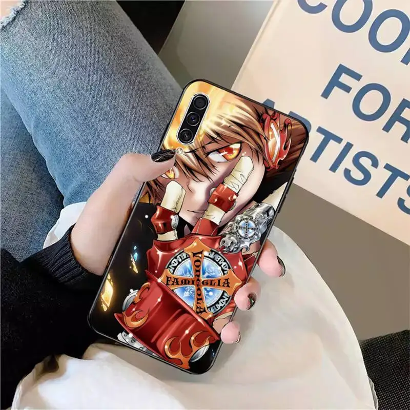 

HITMAN REBORN Japan anime Phone Case For Samsung galaxy S 9 10 20 A 10 21 30 31 40 50 51 71 s note 20 j 4 2018 plus