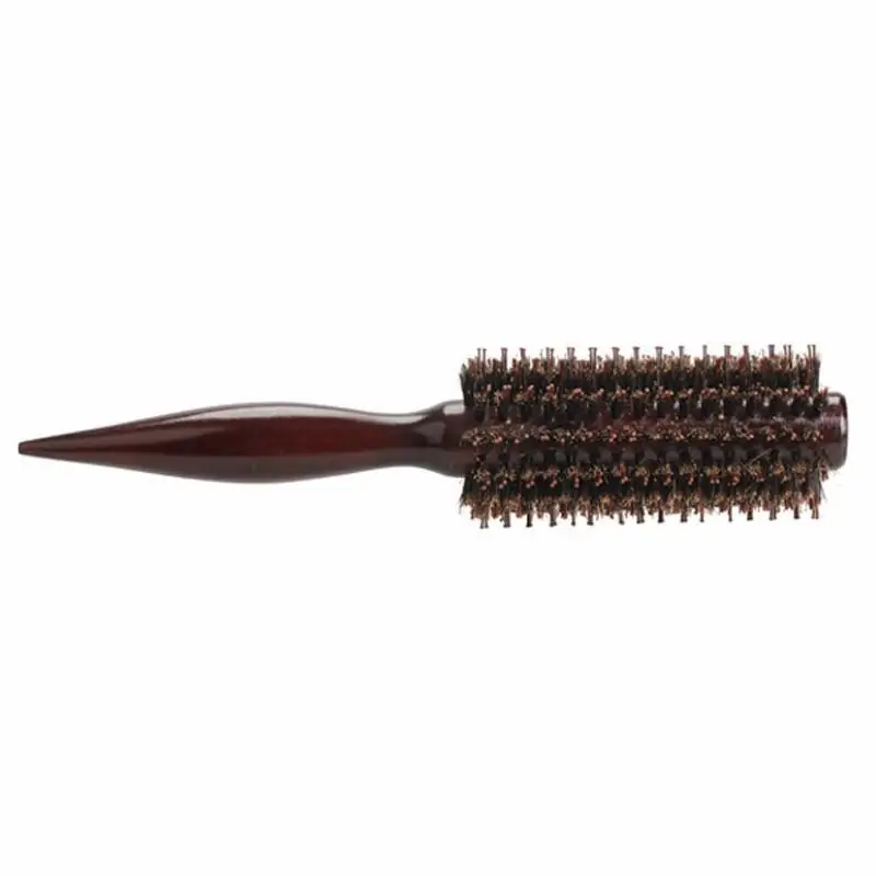 

Hair Roller Comb Hair Brush Wood Handle Tail Oblique Row 116-14 Styling Straightening For Hair Stylish Salon Dropshipping