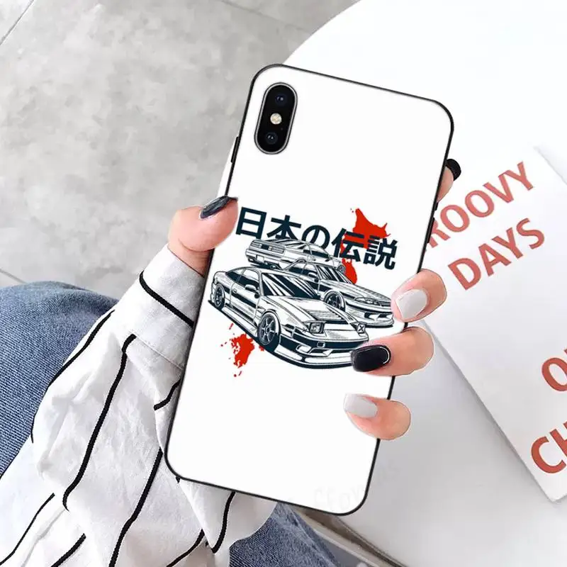 

sports car jdm drift Phone Case for iPhone 11 12 pro XS MAX 8 7 6 6S Plus X 5S SE 2020 XR mini