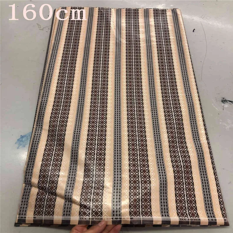 

African Lace Fabrics Cotton Bazin Riche fabric for cloth 2020 New Arrival Nigerian Bazin Broderie Fabric TIssu jacquard h21-46