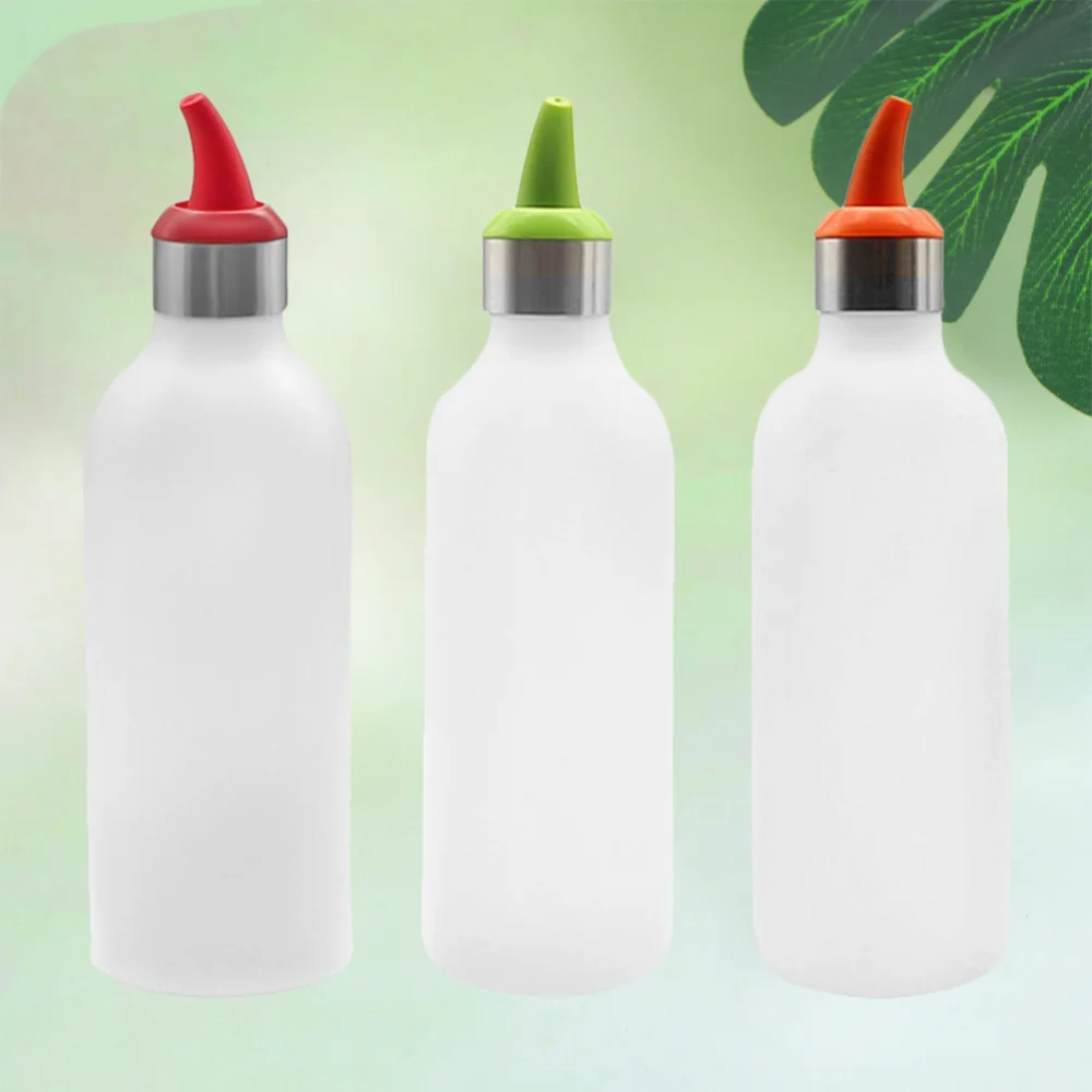 

3pcs Jam Squeeze Bottle Ketchup Salad Bottle (Random Color)
