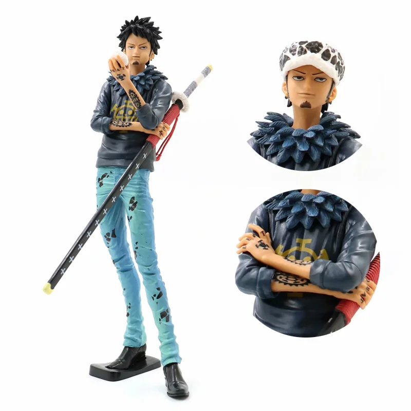 

Anime Action Figures One Piece Trafalgar Law Action Figure Japan Anime Law PVC Model Doll Figurine Collection Childrens Gift