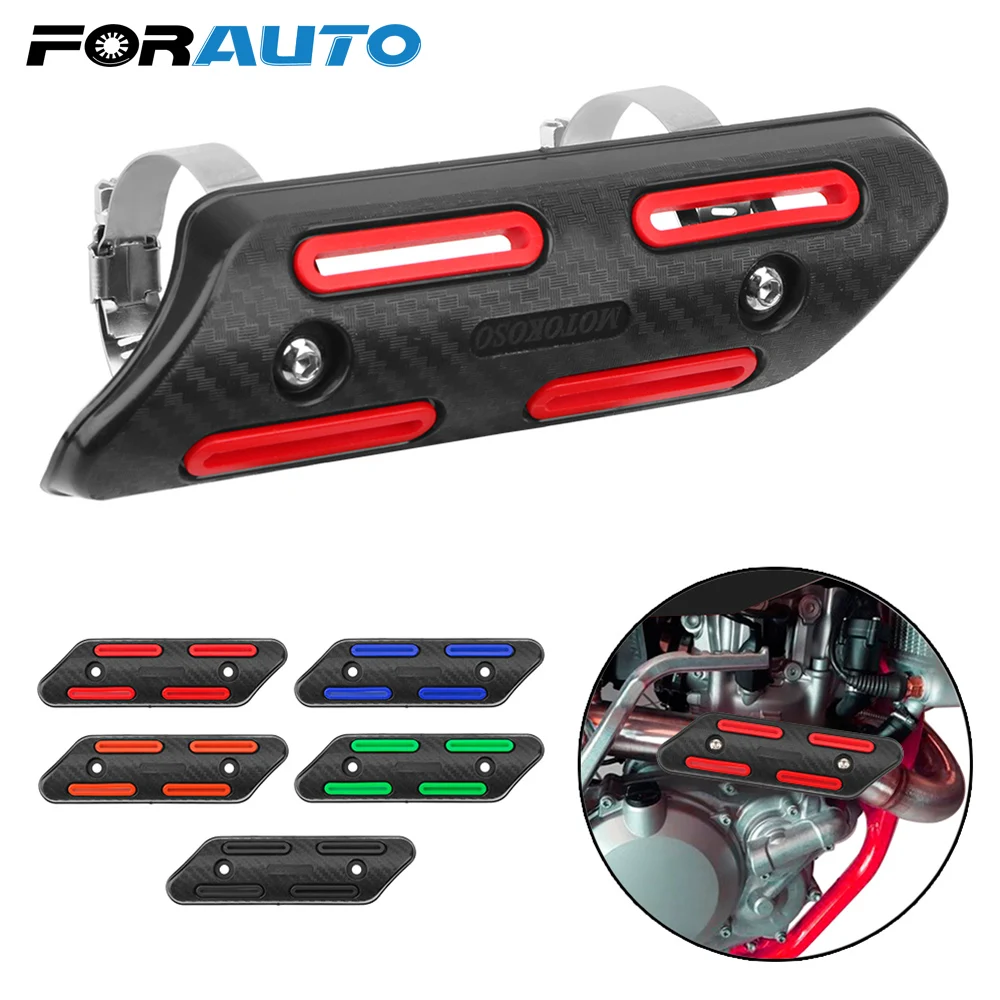 

Exhaust Heat Shield Protector Anti-scalding Guard for EXC SXF XC SX EXCF XCW 125 250 350 450 525 530 2019 2018 2017 2016